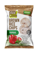 Rice Up Brauner Vollkorn-Reischips Paprika Glutenfrei
